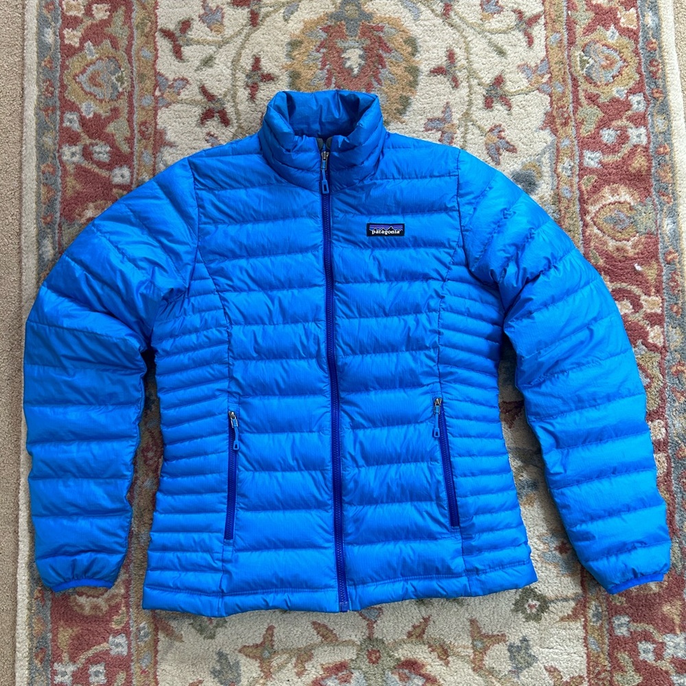 Patagonia Blue down sweater